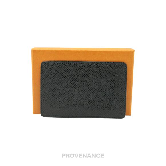 🔴 Louis Vuitton Card Holder Wallet - Taiga Epicea Leather - Picture 1 of 8
